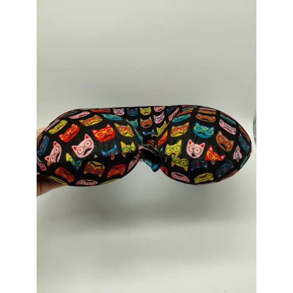 Bon Voyage Cats U Shaped Travel Pillow Neck Support Head Rest Airplane Cushion